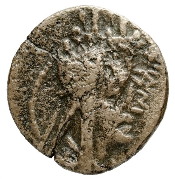 Tigranes II of Armenia Tigranocerta Kovacs 2016 124, аверс, BnF (IRIS)