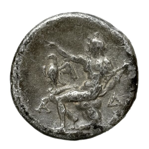 Arcadian League  Megalopolis Dengate 1967 Period IIb-III, реверс, bnf-iris