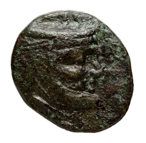 Sabaces Egypt van Alfen 2002 V "Sabakes" fractional coinage type 3, аверс, BnF (IRIS)