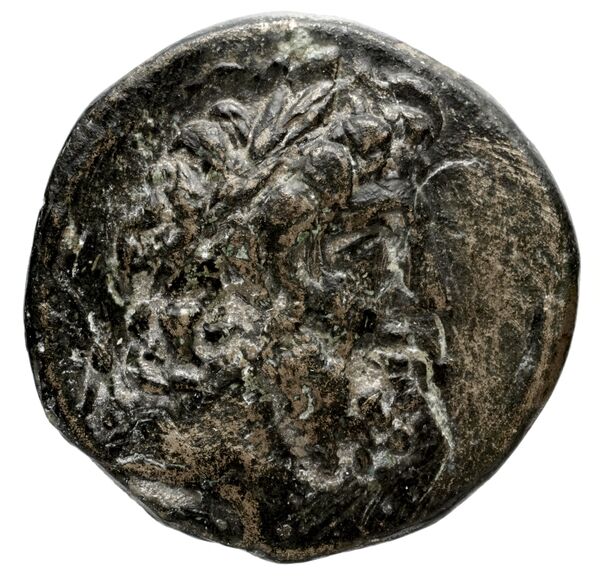 Ptolemy of Chalcis Chalcis sub Libano Herman 2006 1, аверс, BnF (IRIS)