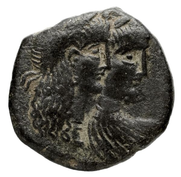 obverse Rabel II Soter of Nabataea Petra Barkay 2019 223