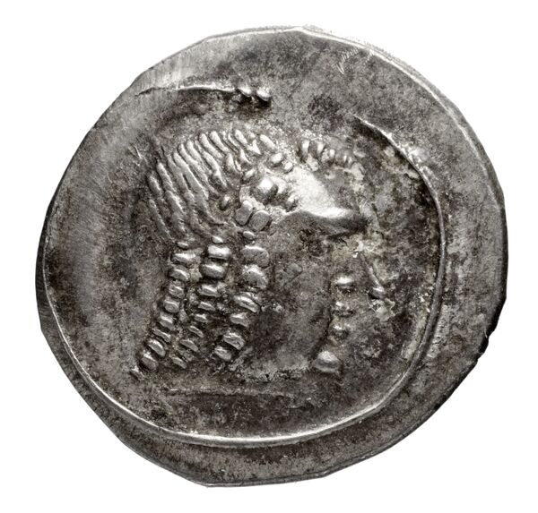 Himyarite Kingdom Arabia Huth 2010 411-431, аверс, bnf-iris
