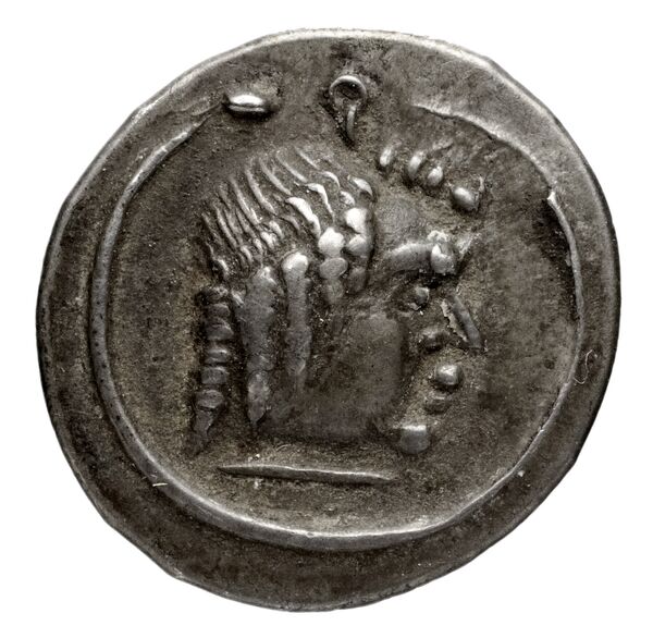 Himyarite Kingdom Arabia Huth 2010 411-431, аверс, bnf-iris