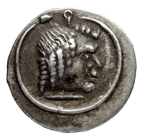 Himyarite Kingdom Arabia Huth 2010 411-431, аверс, bnf-iris