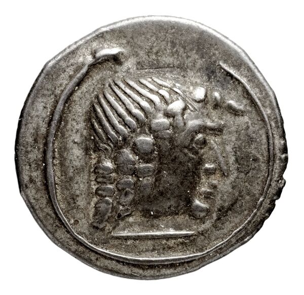 Himyarite Kingdom Arabia Huth 2010 411-431, аверс, bnf-iris