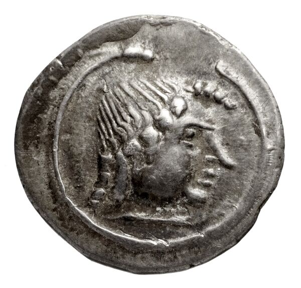 Himyarite Kingdom Arabia Huth 2010 411-431, аверс, bnf-iris