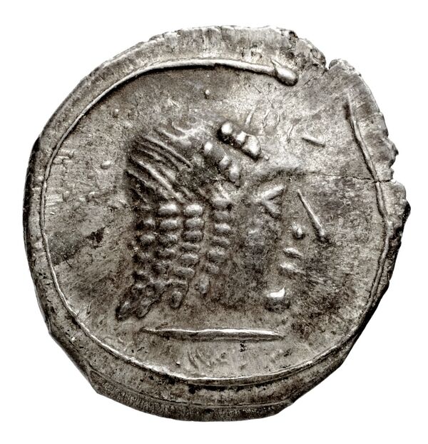 Himyarite Kingdom Arabia Huth 2010 411-431, аверс, bnf-iris