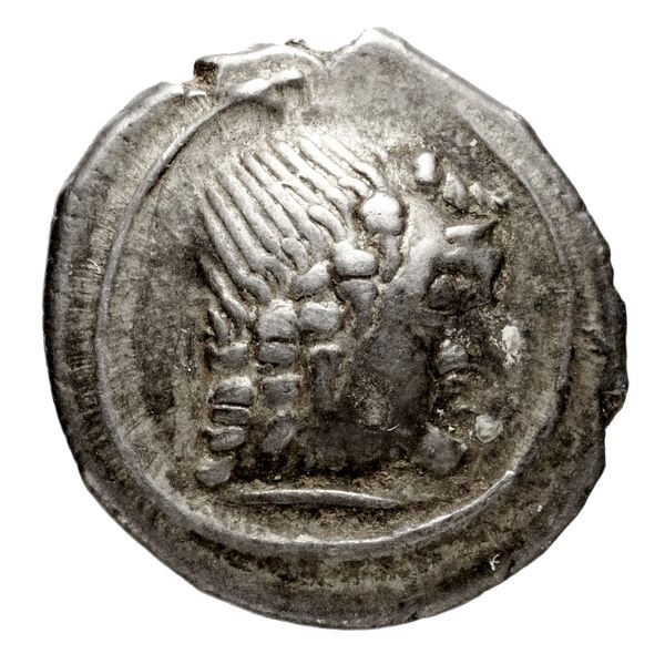 Himyarite Kingdom Arabia Huth 2010 411-431, аверс, bnf-iris