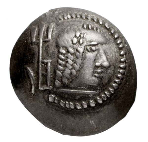 Himyarite Kingdom Arabia Huth 2010 436-443, аверс, bnf-iris