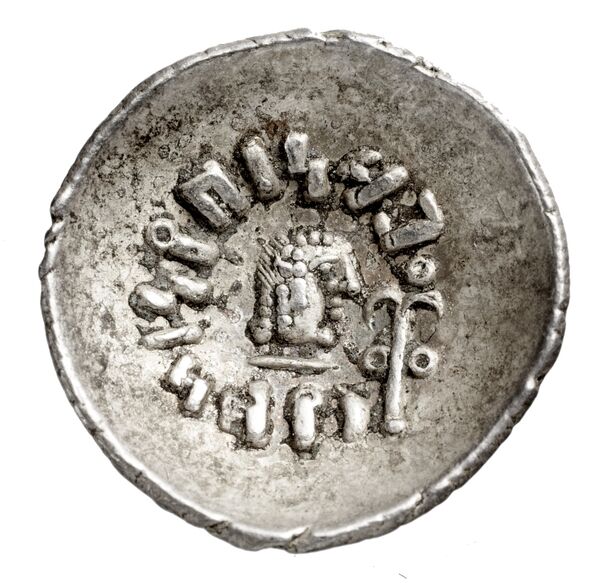 Himyarite Kingdom Arabia Huth 2010 436-443, реверс, bnf-iris