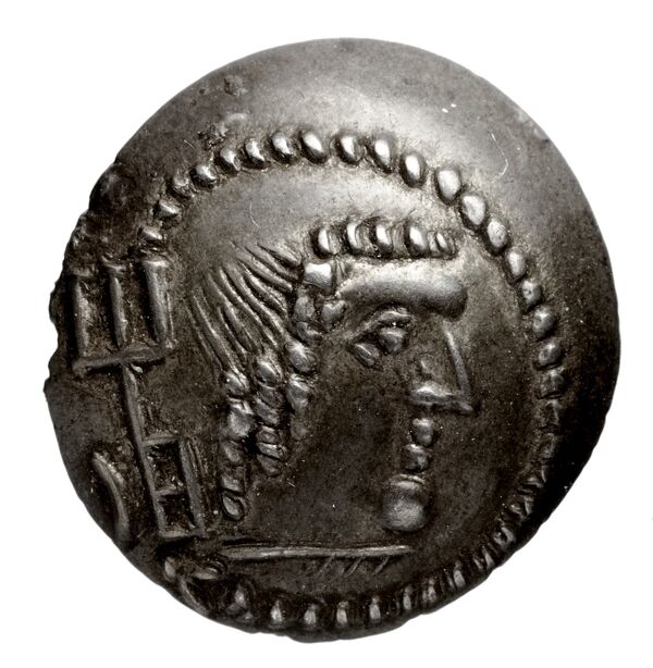 Himyarite Kingdom Arabia Huth 2010 436-443, аверс, bnf-iris
