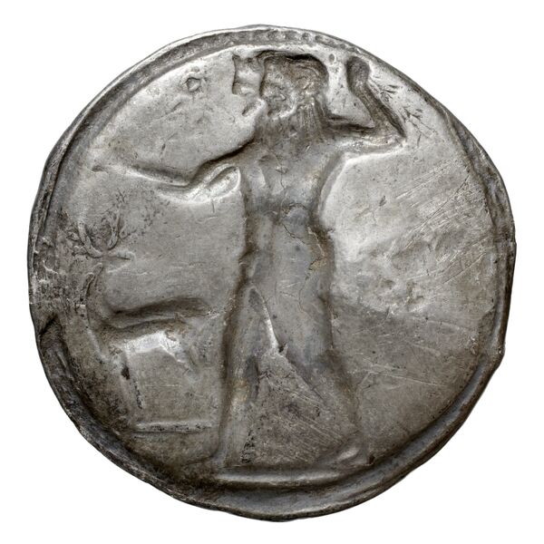 Caulonia Historia Numorum Italy 2035-2036, реверс, bnf-iris