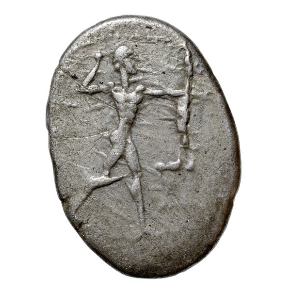Caulonia Historia Numorum Italy 2046, аверс, bnf-iris