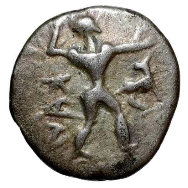 Caulonia Historia Numorum Italy 2047, аверс, bnf-iris