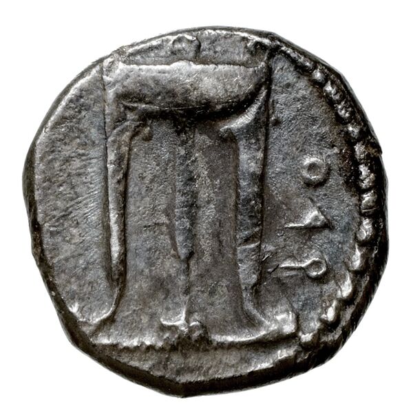 Croton Historia Numorum Italy 2127, аверс, BnF (IRIS)