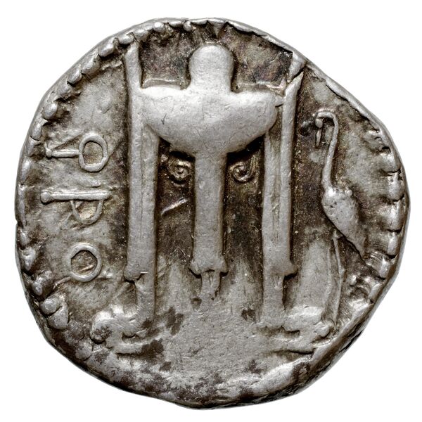 Croton Historia Numorum Italy 73232, аверс, BnF (IRIS)