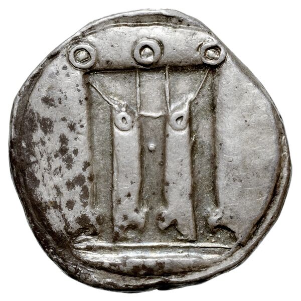 Croton Historia Numorum Italy 73232, реверс, BnF (IRIS)
