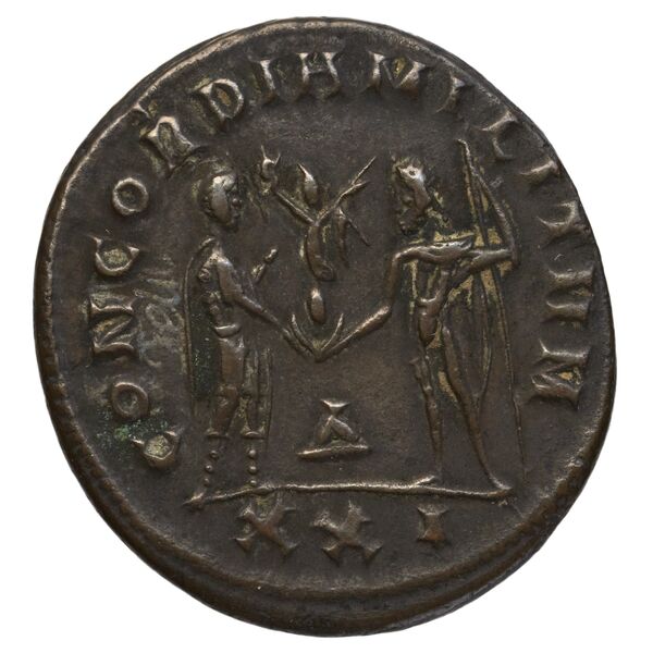 RIC V Diocletian 306, реверс, bnf_ocre