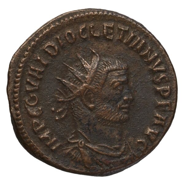 RIC V Diocletian 322, аверс, bnf_ocre