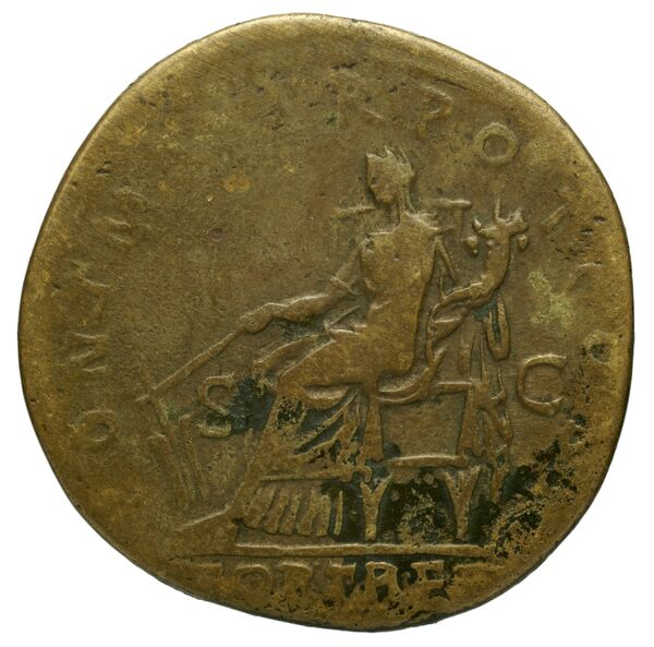 RIC II, Part 3 (second edition) Hadrian 150, реверс, bnf_ocre