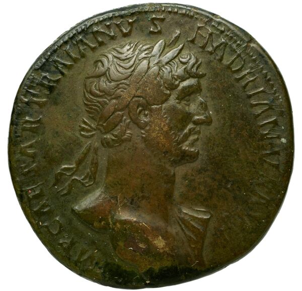 RIC II, Part 3 (second edition) Hadrian 150, аверс, bnf_ocre