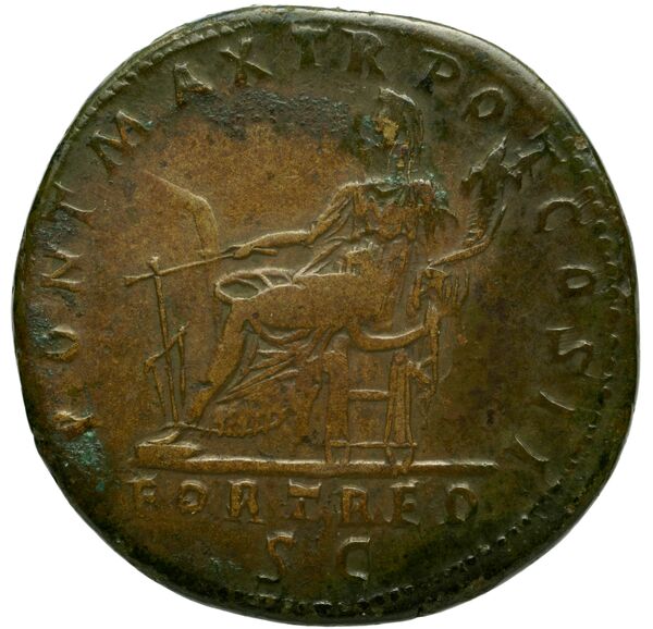 RIC II, Part 3 (second edition) Hadrian 150, реверс, bnf_ocre