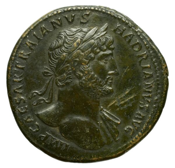 RIC II, Part 3 (second edition) Hadrian 244, аверс, bnf_ocre