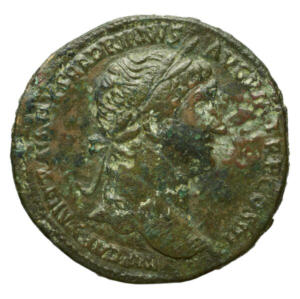 RIC II, Part 3 (second edition) Hadrian 450, аверс, bnf_ocre
