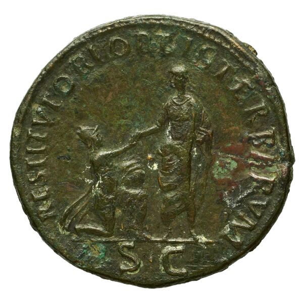 RIC II, Part 3 (second edition) Hadrian 450, реверс, bnf_ocre
