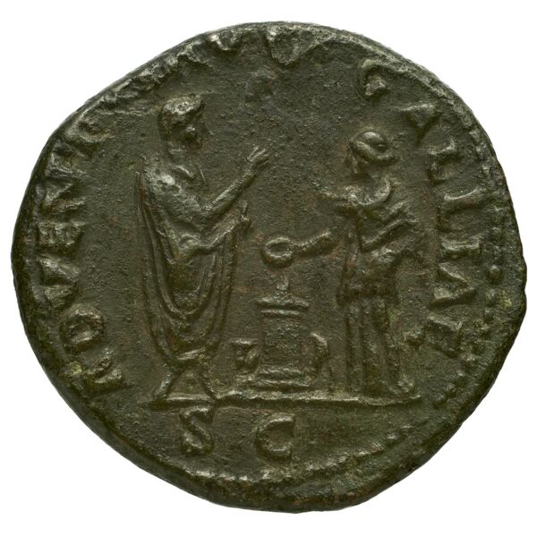 RIC II, Part 3 (second edition) Hadrian 1704, реверс, BnF (Bibliothèque nationale de France)