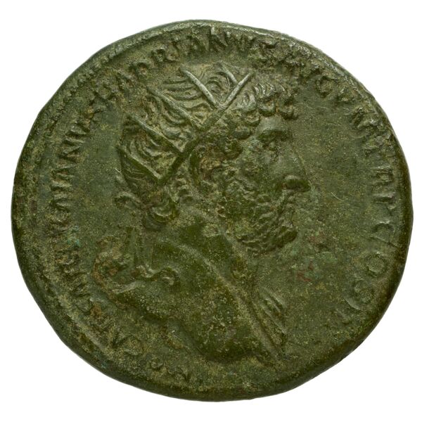 obverse RIC II, Part 3 (second edition) Hadrian 404