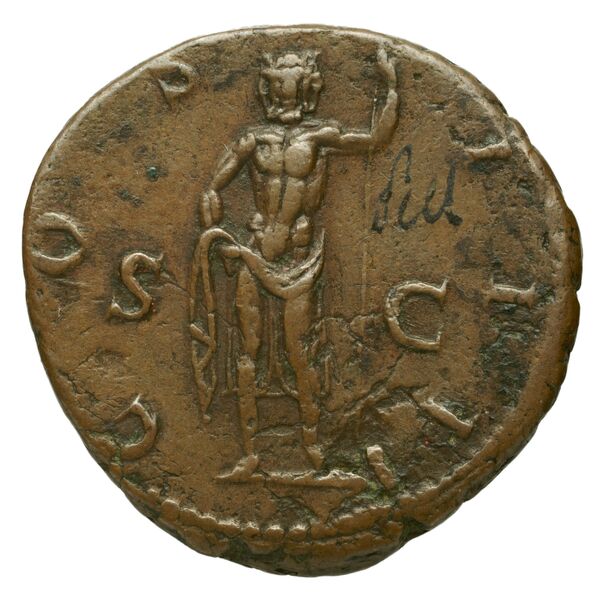 RIC II, Part 3 (second edition) Hadrian 735, реверс, bnf_ocre