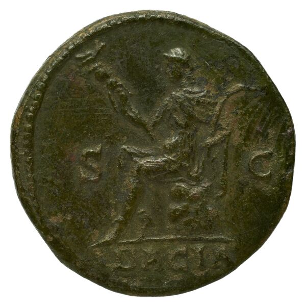 RIC II, Part 3 (second edition) Hadrian 32, реверс, BnF (Bibliothèque nationale de France)