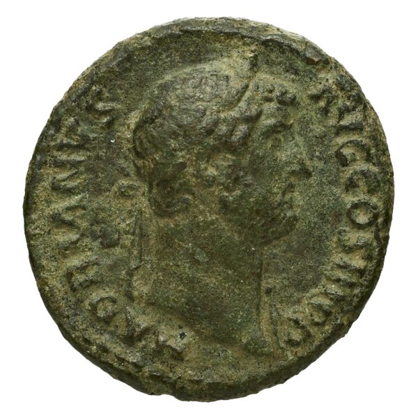 RIC II, Part 3 (second edition) Hadrian 750, аверс, bnf_ocre
