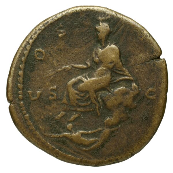 RIC II, Part 3 (second edition) Hadrian 750, реверс, bnf_ocre
