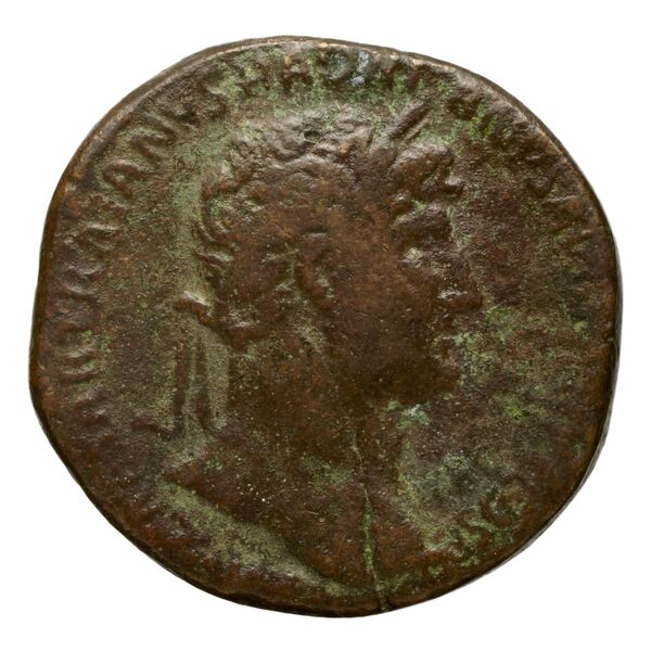 RIC II, Part 3 (second edition) Hadrian 429, аверс, BnF (Bibliothèque nationale de France)