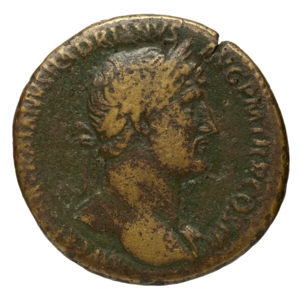 RIC II, Part 3 (second edition) Hadrian 455, аверс, bnf_ocre