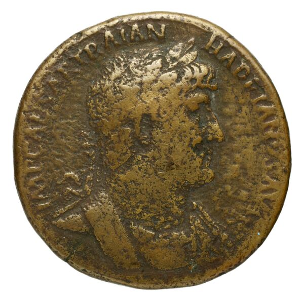 RIC II, Part 3 (second edition) Hadrian 641, аверс, BnF (Bibliothèque nationale de France)
