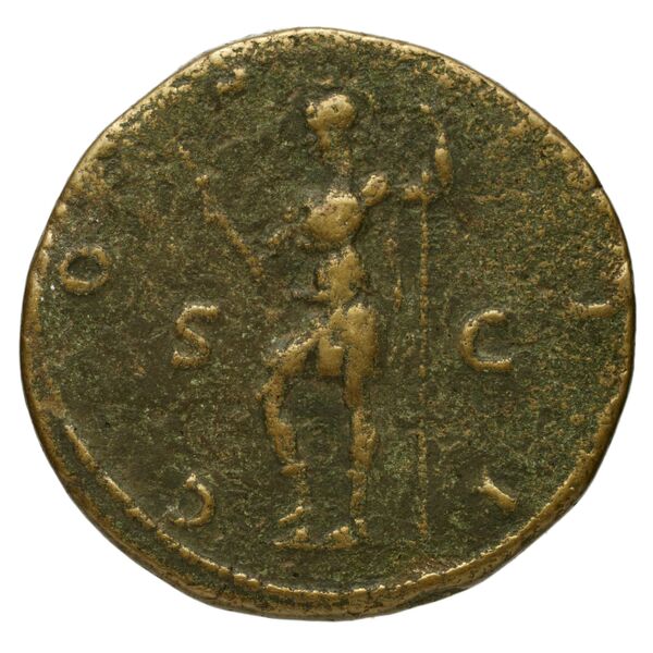 RIC II, Part 3 (second edition) Hadrian 741, реверс, bnf_ocre
