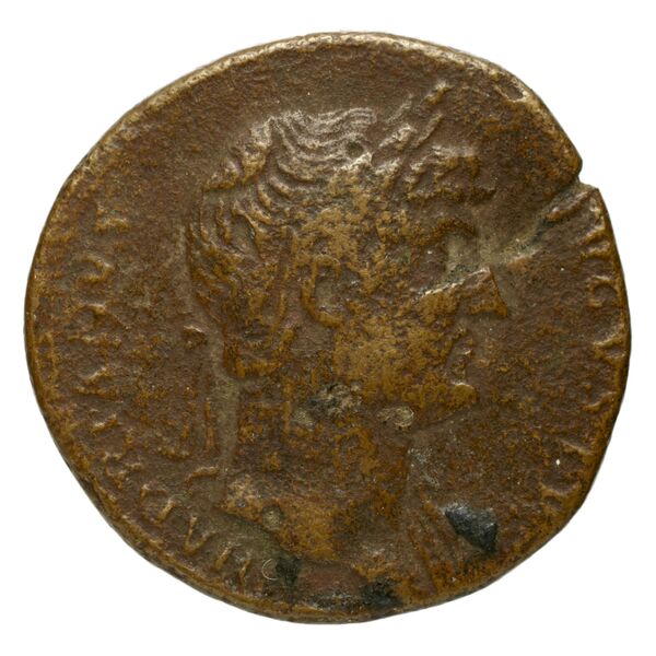 RIC II, Part 3 (second edition) Hadrian 735, аверс, bnf_ocre