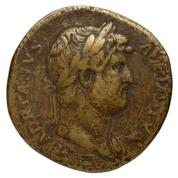RIC II, Part 3 (second edition) Hadrian 809, аверс, bnf_ocre