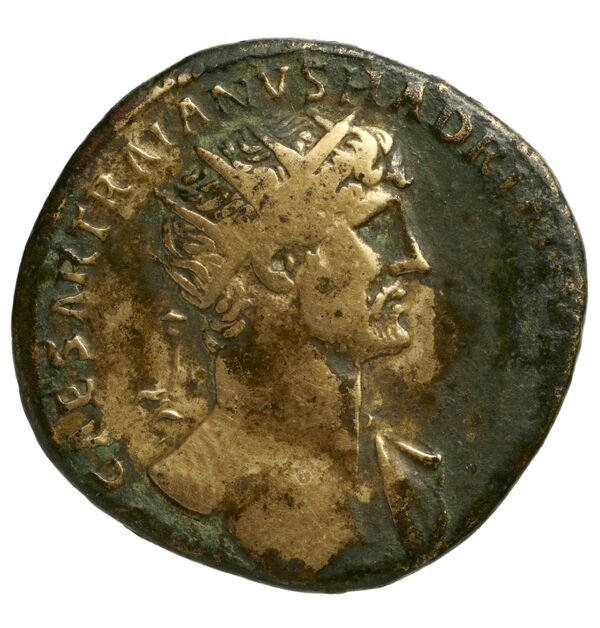 RIC II, Part 3 (second edition) Hadrian 1481, аверс, bnf_ocre