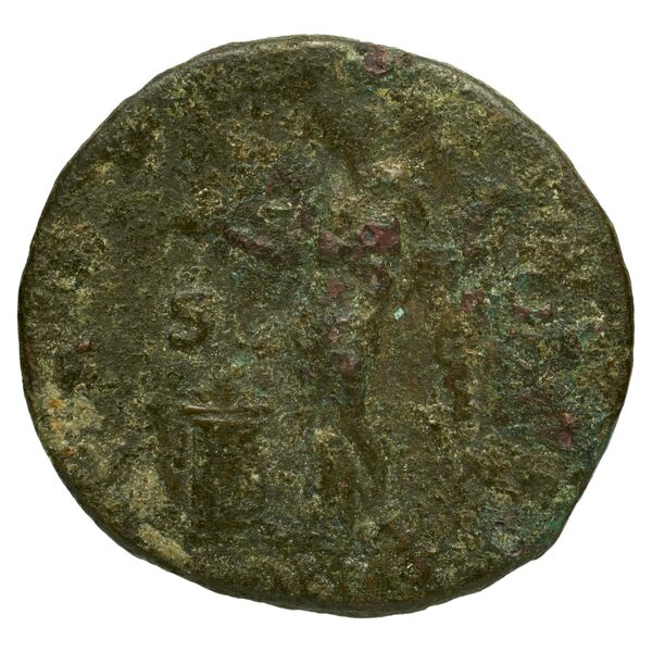 RIC II, Part 3 (second edition) Hadrian 2743, реверс, bnf_ocre
