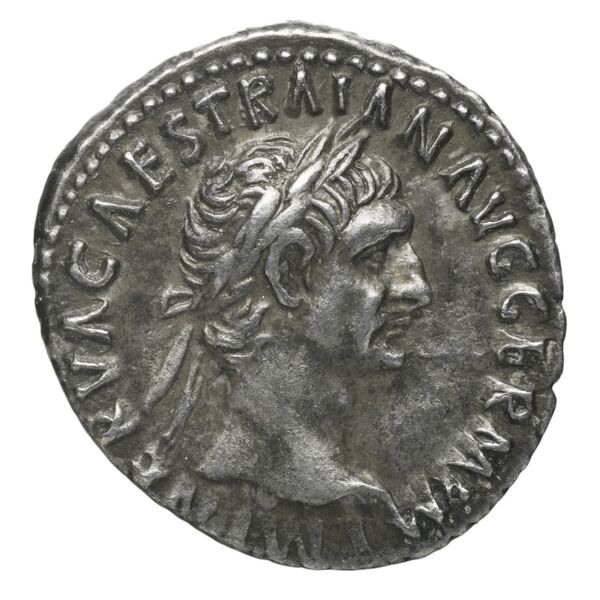 RIC II Trajan 28 (denarius), аверс, bnf_ocre
