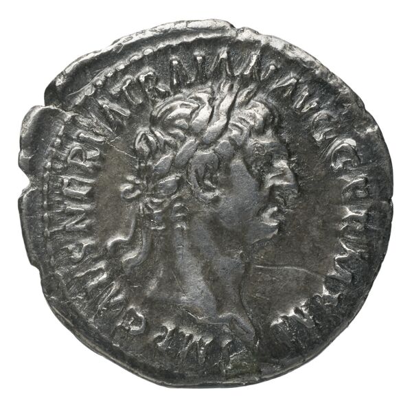 RIC II Trajan 30 (denarius), аверс, bnf_ocre