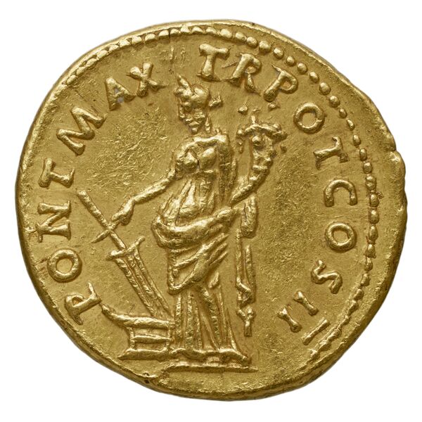RIC II Trajan 14, реверс, bnf_ocre