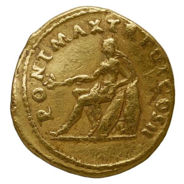 RIC II Trajan 15, реверс, bnf_ocre