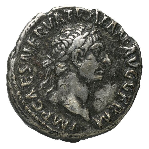 RIC II Trajan 12, аверс, bnf_ocre