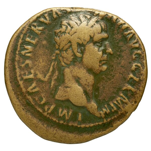 RIC II Trajan 390, аверс, bnf_ocre