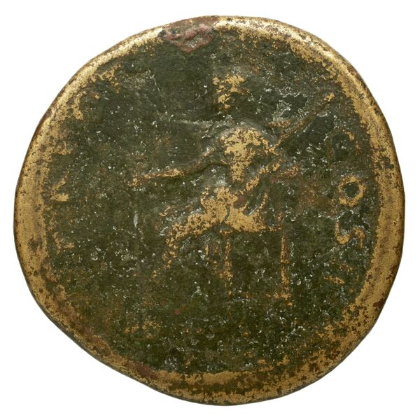 RIC II Trajan 390, реверс, bnf_ocre